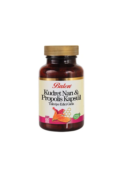 Kudret Narı & Propolis Kapsül Takviye Edici Gıda | Bağışıklık Sistemini Destekleyi 570008 - 1