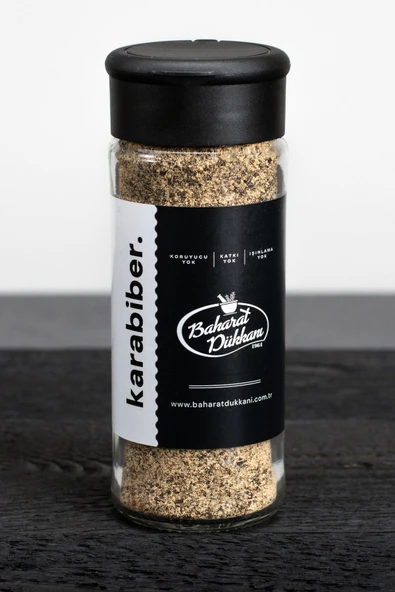 Karabiber (öğütülmüş) 55gr (cam)