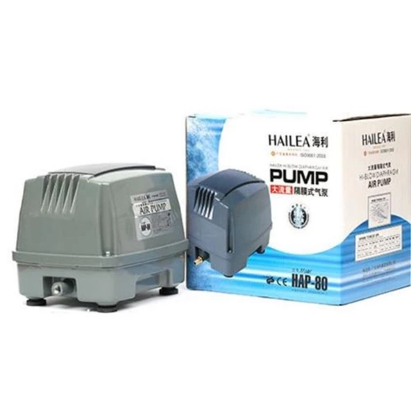 Hailea HAP-80 Akvaryum Hava Motoru 60W. 80lt/dak