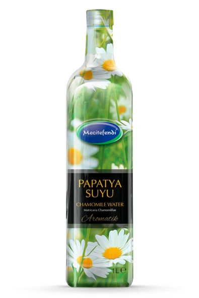 Papatya Suyu 1 Lt. Cam Şişe