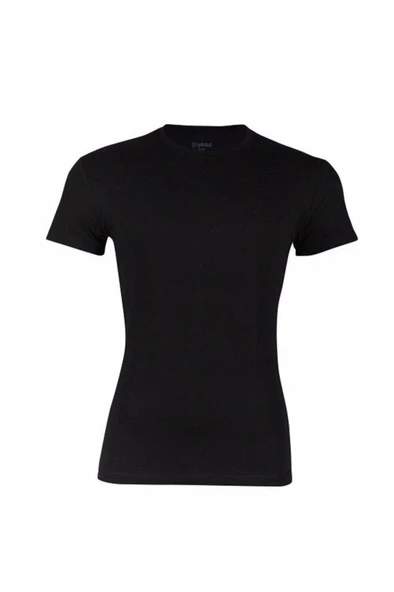 Yıldız Erkek Sıfır Yaka Lycralı T-shirt Fanila 1 Adet -90  Gri 2XL - Resim 8