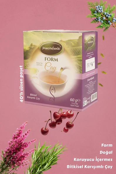 Form Çay Süzen Poşet 40'lı