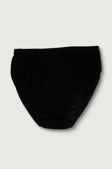 Tutku Kadın Ribana Yüksek Bel Bato Külot 0922 - 12 Adet  L Kırmızı - Resim 12