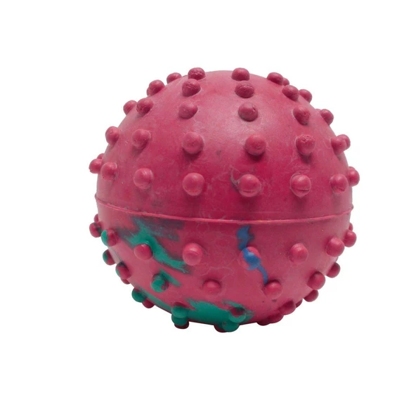 Köpek Kauçuk Dikenli Zilli Oyun Topu 7 cm BO-4407 ürün görseli