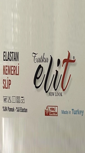 Tutku Elit Erkek Likralı İnce Bel Kemerli Slip Külot 1351 - 3 Adet  Siyah S - Resim 9