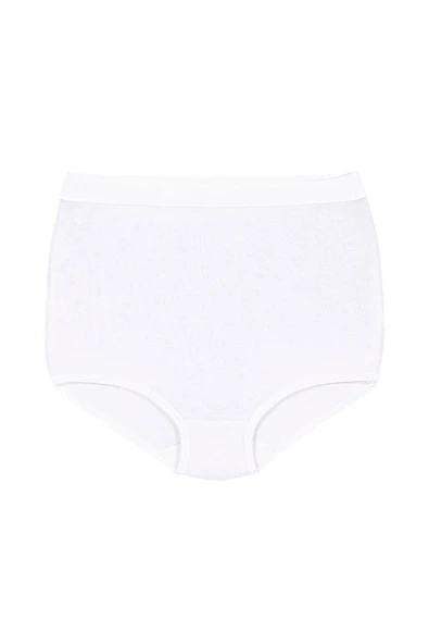 Yıldız Kadın Modal Yüksek Bel Silikonlu Likralı Toparlayıcı Külot 4200 - 6 Adet  Ten 3XL - Resim 5