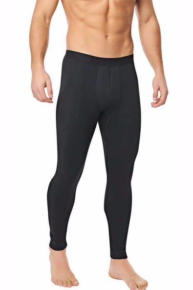 Tutku Elit Erkek Termal Alt 1306  Siyah M - Resim 3