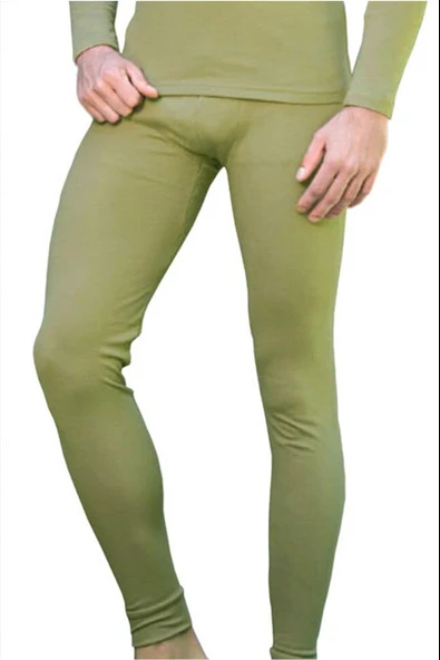 Gümüş Erkek Termal Tayt İçlik 4055 - 2 Adet  Siyah 2XL - Resim 4