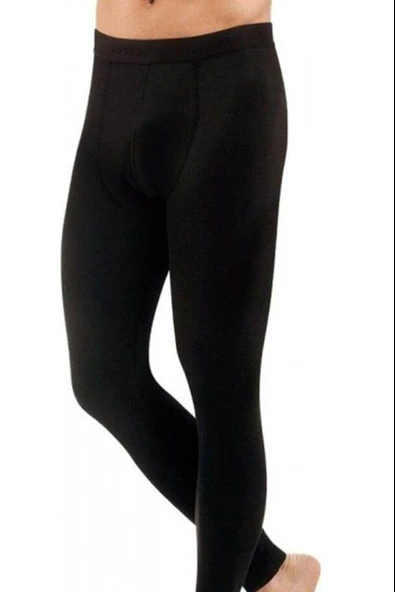 Gümüş Erkek Termal Tayt İçlik 4055 - 1 Adet  Siyah 2XL - Resim 3