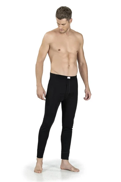 Jiber Erkek Termal Alt Tayt 161 - 1 Adet  L Ekru - Resim 4