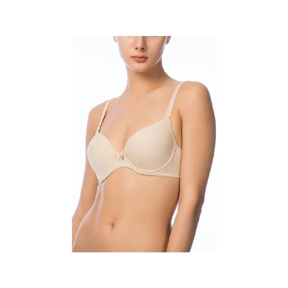 2'Li NBB 3505 Mikro Kaplı Desteksiz Sütyen  Siyah 85B - Resim 3