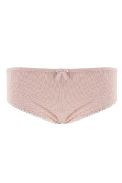 Berrak Kız Çocuk Modal Kaşkorse Bikini Külot 2574 - 6 Adet  Beyaz 5 No:7-8 Yaş - Resim 3