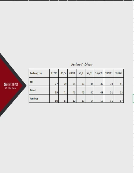 Erdem Kadın Ribana Bato Külot - 3 Adet  Beyaz 2XL - Resim 6