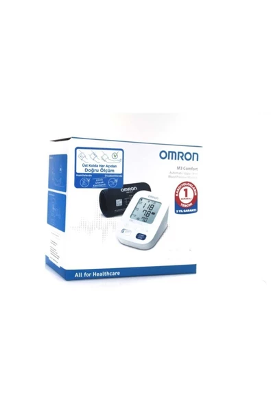 Omron M3 Comfort HEM-7155-E Intellisense Koldan Tansiyon Ölçer