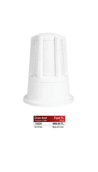 Zerpa Z13620 Marina Set Üstü Beyaz - 2