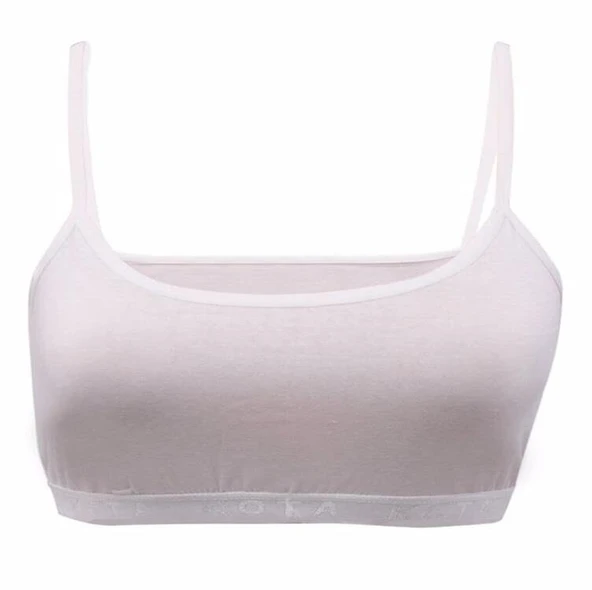 KOTA KADIN İP ASKI BUSTİYER  6052  Siyah M - Resim 2