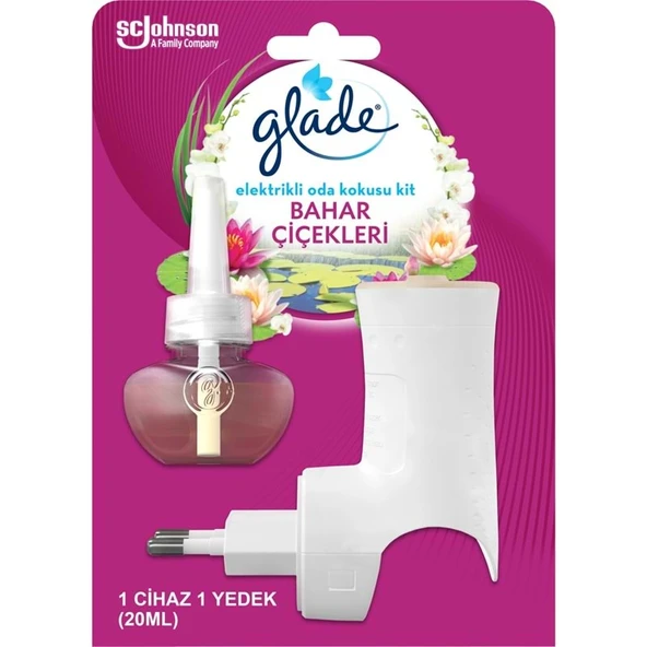 Glade Elektrikli Oda Kokusu Kit Bahar Çiçekleri (5 Li Set) - 4