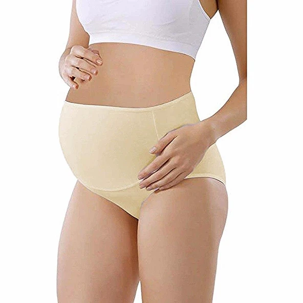 3'Lü Liza Hamile Külot  Beyaz L - XL - Resim 5