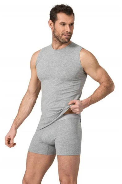 Namaldı Erkek Likralı Bisiklet Yaka Body Fanila 3'Lü Paket - 189  XL Siyah ürün görseli