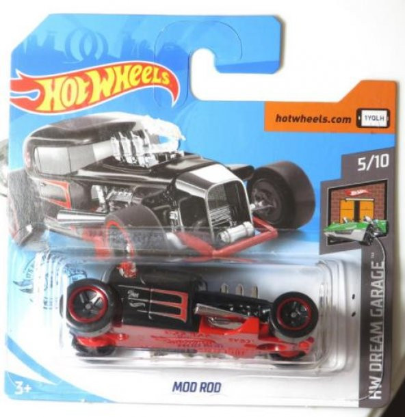 Hot Wheels Koleksiyon Metal Model Araba Mod Rod - 6