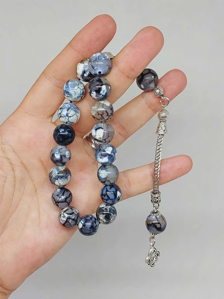 Akik Taşı 17lik Efe Tesbih 12mm (53368) ürün görseli