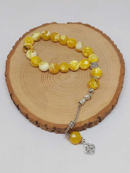 Akik Taşı 17lik Efe Tesbih 12mm (53362) - Resim 2