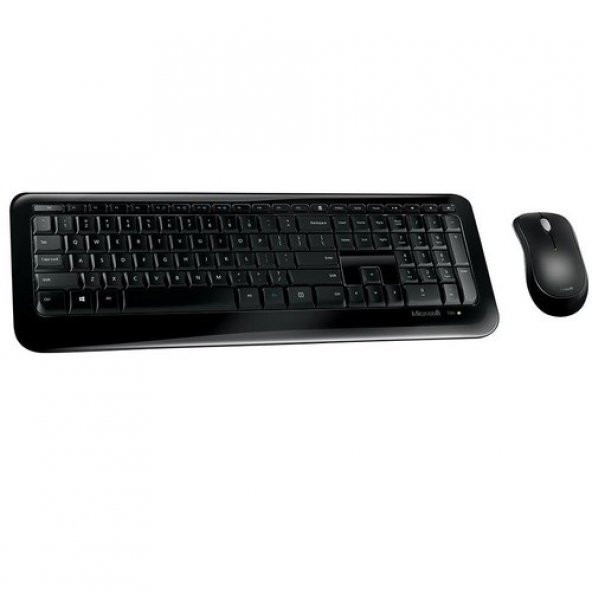 Microsoft Desktop 850 İngilizce Kablosuz Siyah Multimedya Klavye/Mouse Seti (PY9-00015) - 1