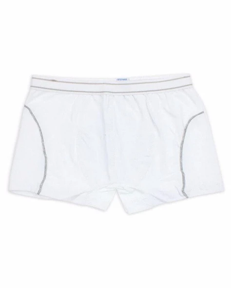 TUTKU 0133 ERKEK ÇOCUK LİKRALI BOXER 6 Adet   Siyah 3 (5-6 YAŞ) - Resim 3