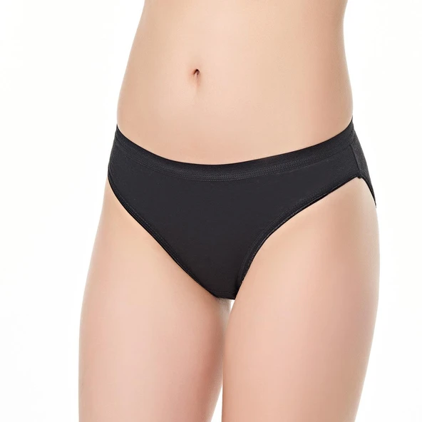 6 Adet Tutku Suyolu Bikini  Beyaz Standart - Resim 5