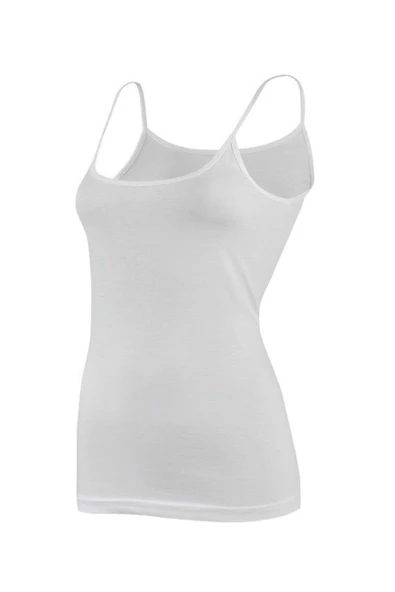 Yıldız Kadın Süper İnce İp Askılı Atlet 3'Lü Paket -2245-2246-2247  Siyah 2XL - Resim 8