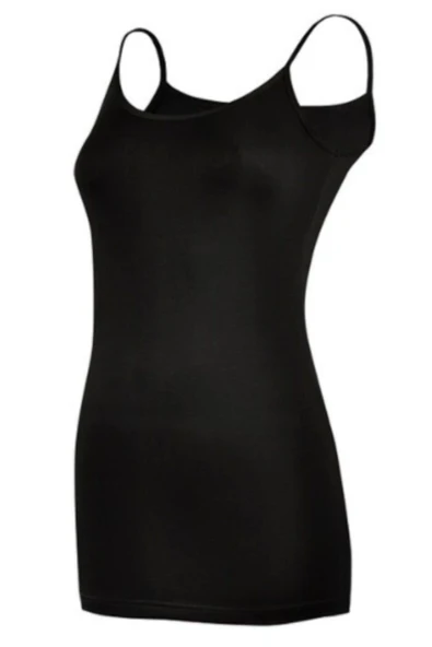 Yıldız Kadın Süper İnce İp Askılı Atlet 3'Lü Paket -2245-2246-2247  Beyaz 3XL - Resim 4