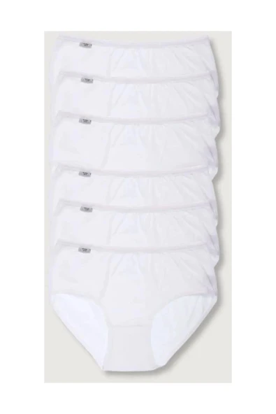 Tutku Kadın Likralı Yüksek Bel Bato Külot 0924 - 12 Adet  Siyah M - Resim 6