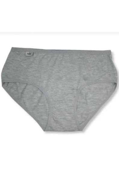 Tutku Kadın Likralı Yüksek Bel Bato Külot 0924 - 12 Adet  Siyah M - Resim 8