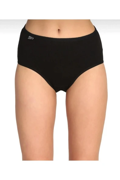 Tutku Kadın Likralı Yüksek Bel Bato Külot 0924 - 6 Adet  M Gri - Resim 7