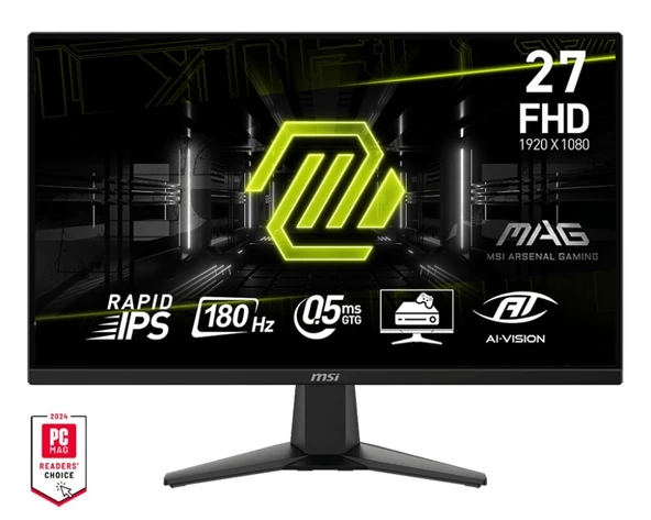 27 MSI MAG 275F FHD 0.5MS 180HZ IPS FLAT RAPID