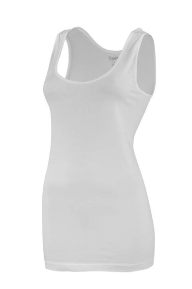 Yıldız Kadın Süper İnce Geniş Askılı Büyük Beden Atlet 3'Lü Paket -2315-2316  Beyaz XL