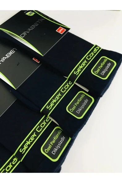 Şirin Erkek Bambu Şeker Çorabı 8100 - 12 Adet  Füme 40-44 - Resim 5