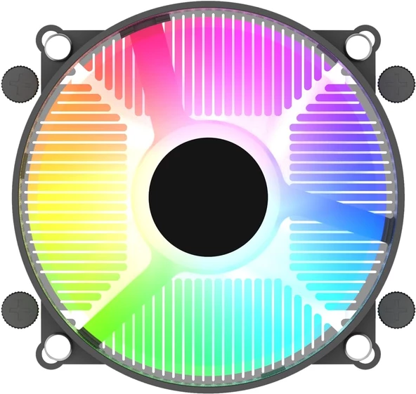 GamePower Mystic ARGB CPU Hava Soğutucusu AMD AM5 / AM4 Uyumlu - Resim 3