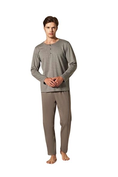 Pijadore Erkek Uzun Kol Pijama Takım 1753 ürün görseli 1