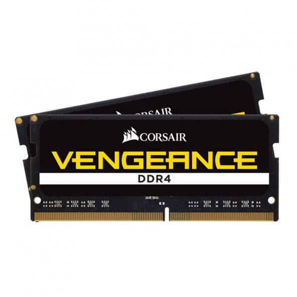 CORSAIR VENGEANCE 16 GB (2x8GB) 3000 MHz DDR4 CL18 Siyah Notebook Ram CMSX16GX4M2A3000C18