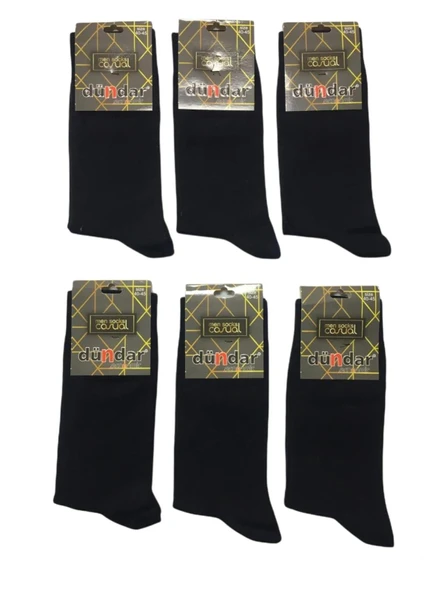 Dündar Erkek Dikişsiz Likralı Penye Desenli Soket Çorap 003 - 12 Adet  Karışık Renk 40-45 - Resim 4