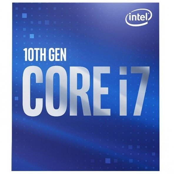 INTEL Core i7-10700 Soket 1200p 2.90GHz 16MB Önbellek 14nm 10.Nesil İşlemci - 1