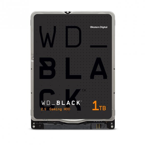 WD Black 1TB 2.5 32MB SATA 6 Gb/s 5400 RPM 9.5mm Notebook Diski (WD10SPSX)