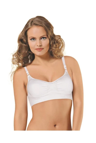 Nbb Dikişsiz Desteksiz Sütyen 3617  Siyah 80B - Resim 7