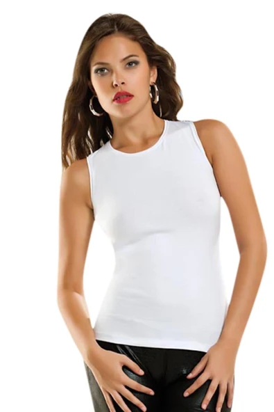 ANIT 2179 BAYAN SIFIR YAKA SIFIR KOL ATLET  XL Siyah - Resim 3