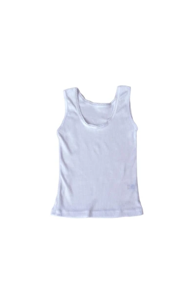 Berrak Kız Çocuk Kalın Askılı Atlet 6'Lı Paket - 6015  5 No:7-8 Yaş Somon - Resim 2