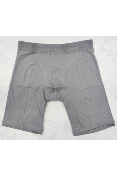 3'Lü YILDIZ 160-161-162 Erkek Modal Uzun Paça Boxer  Beyaz 2XL - Resim 5