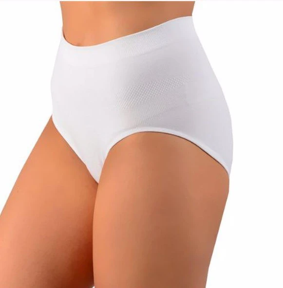 Elite Life Kadın Bel ve Kalça Toparlayıcı Korse 3'Lü Paket - 815  Beyaz L - XL - Resim 4