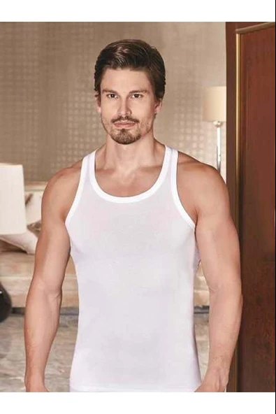 Berrak Erkek Modal Likralı Atlet 4045 - 3 Adet  XL Siyah ürün görseli