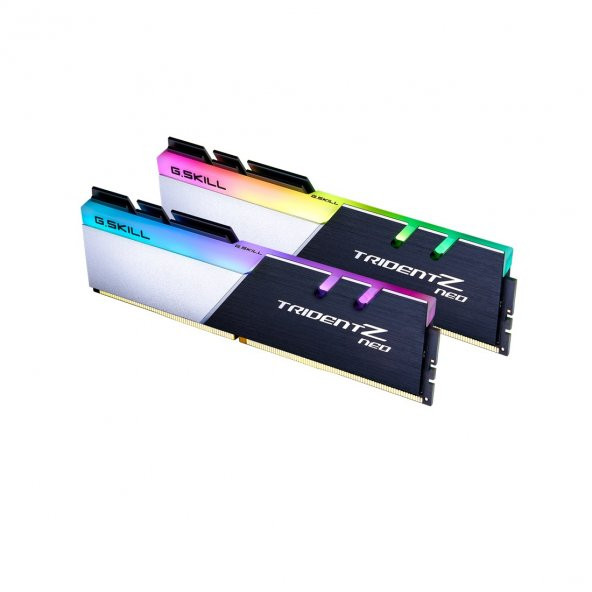 GSKILL Trident Z Neo RGB DDR4-4000Mhz CL18 32GB (2X16GB) DUAL (18-22-22-42) 1.4V (AMD Ryzen Serisi) PC BELLEK (F4-4000C18D-32GTZN)